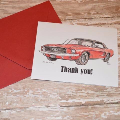 Red Mustang Thank You's